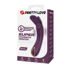 PRETTY LOVE – VIBRATEUR RECHARGEABLE KENYELL 10 FONCTIONS VIOLET