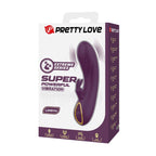 PRETTY LOVE – LANDYN VIBRATEUR LAPIN RECHARGEABLE 10 FONCTIONS VIOLET