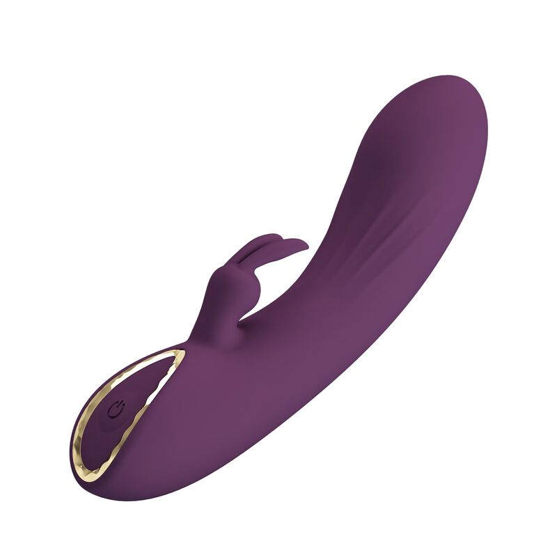 PRETTY LOVE – LANDYN VIBRATEUR LAPIN RECHARGEABLE 10 FONCTIONS VIOLET