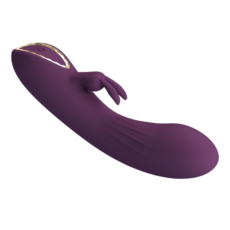 PRETTY LOVE – LANDYN VIBRATEUR LAPIN RECHARGEABLE 10 FONCTIONS VIOLET