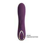 PRETTY LOVE – LANDYN VIBRATEUR LAPIN RECHARGEABLE 10 FONCTIONS VIOLET