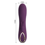 PRETTY LOVE – LANDYN VIBRATEUR LAPIN RECHARGEABLE 10 FONCTIONS VIOLET