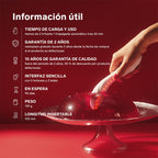 LELO – MONA SPECTRA MASSEUR INTIME À LUMIÈRE ROUGE RECHARGEABLE CONTRÔLÉ PAR APPLICATION