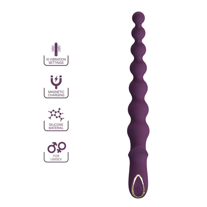 PRETTY LOVE Madison – Wiederaufladbarer Analvibrator mit 10 Funktionen