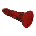 POWER MONSTERS – DILDO FANTASY MINOTAURO CON VENTOSA 21 CM Ø 5 CM ROSSO E NERO
