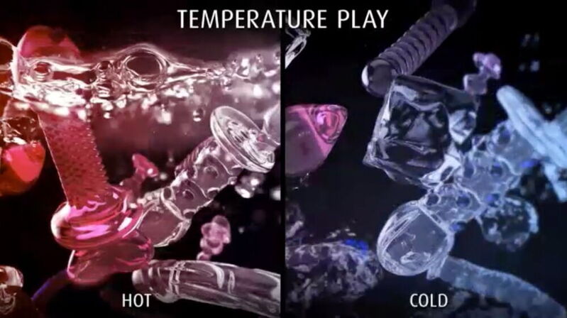 ICICLES – N. 8 masseur en verre