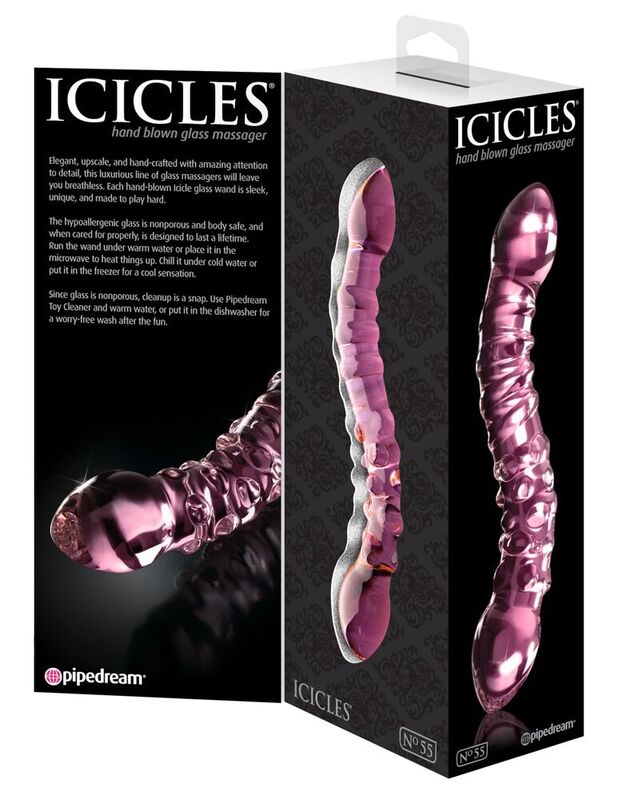 ICICLES – Massaggiatore in vetro n. 55