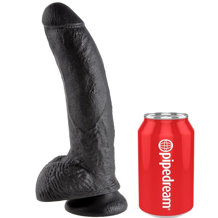 KING COCK – Klassischer Dildo mit Hoden