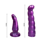BAILE – Lilac female anal and Vaginal harness gpoint 17 cm