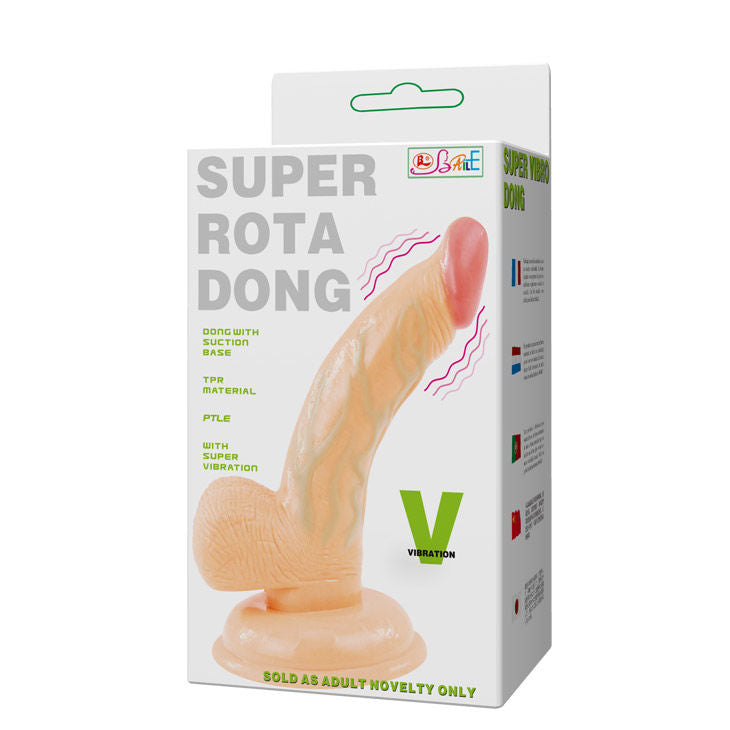 BAILE Super Rota Dong – Realistischer Dildo, 15 cm