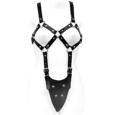 LEATHER BODY – Ledergeschirr für Damen, S–XL
