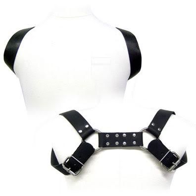 LEATHER BODY Holster – Schulter-Ledergeschirr für Herren, S–XL