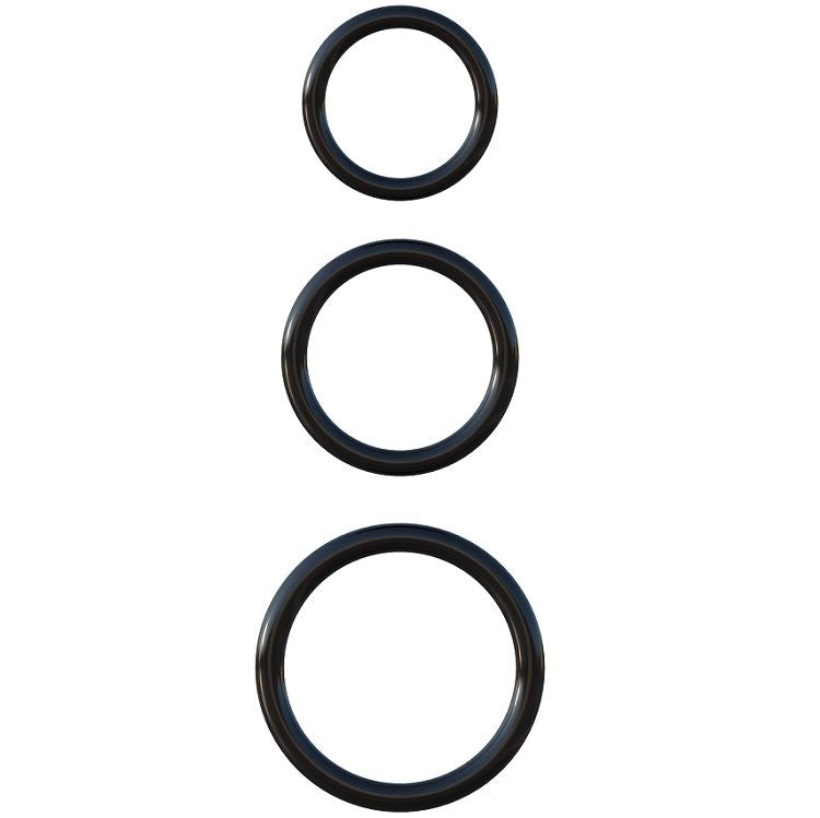 Fantasy C-Ringz – Silikon 3-Ring Stamina Set