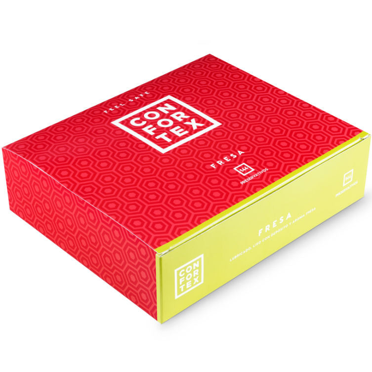 CONFORTEX – Condom fraise 144 unités