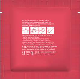 CONFORTEX – Condom fraise 144 unités