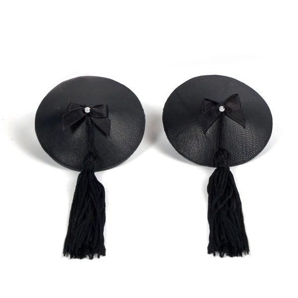 BIJOUX INDISCRETS Burlesque – Black nipple covers