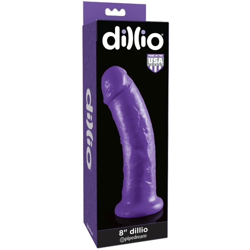 DILLIO Dildo – 20,32 cm, lila