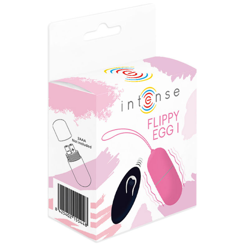 INTENSE Flippy I – Oeuf vibrant  avec télécommande rose