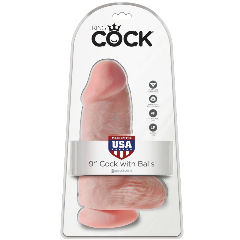 KING COCK – PÉNIS RÉALISTE CHUBBY 23 CM