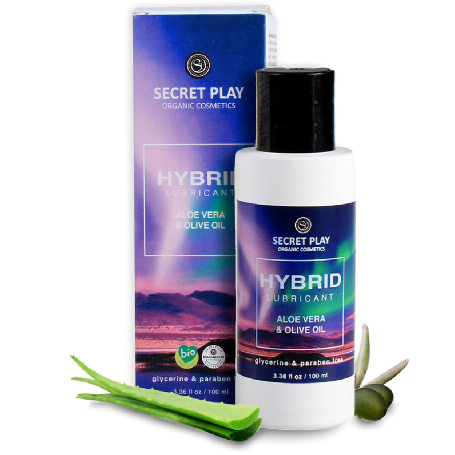 SECRETPLAY Hybrid – Bio-Gleitgel, 100 ml