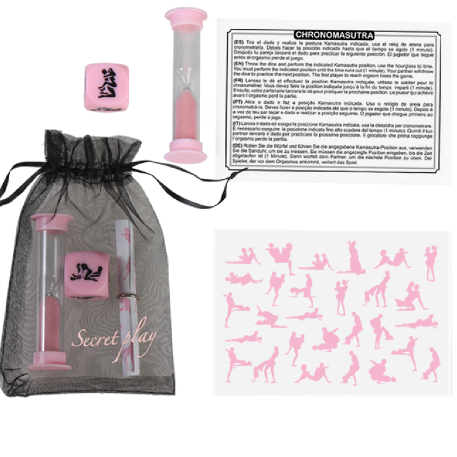 SECRETPLAY Chronomasutra-Kit – Kit cronomasutra (es/en/fr/de/pt)