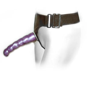 BAILE – Lilac female anal and Vaginal harness gpoint 17 cm