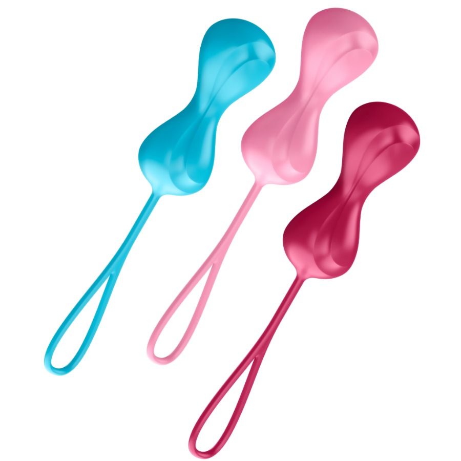 SATISFYER Loveballs Trainingsset 1 – Beckenboden-Kugeln
