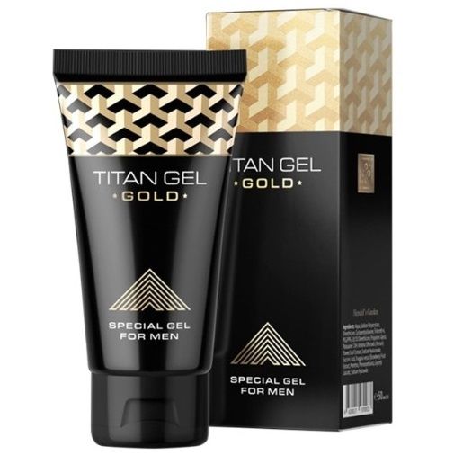 TITAN GEL Gold – Penisvergrösserungsgel, 50 ml