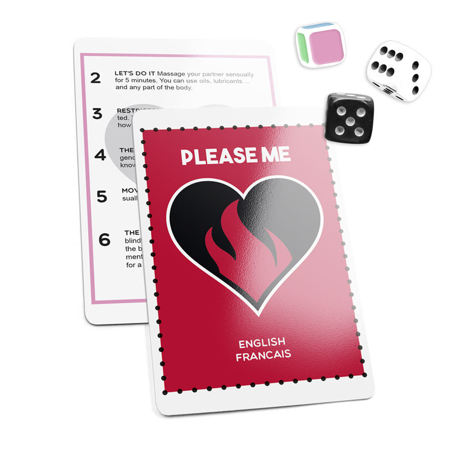 ARIA Please Me Play XXX – Erotisches Paarspiel (Anleitung Englisch/Französisch)