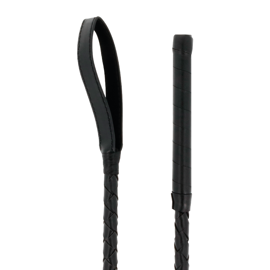DARKNESS – Fouet BDSM fetish noir 70 cm