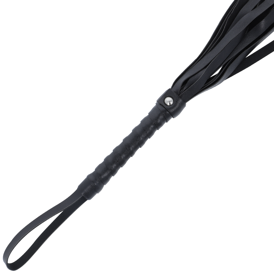 DARKNESS – Fouet de bondage noir 45 cm