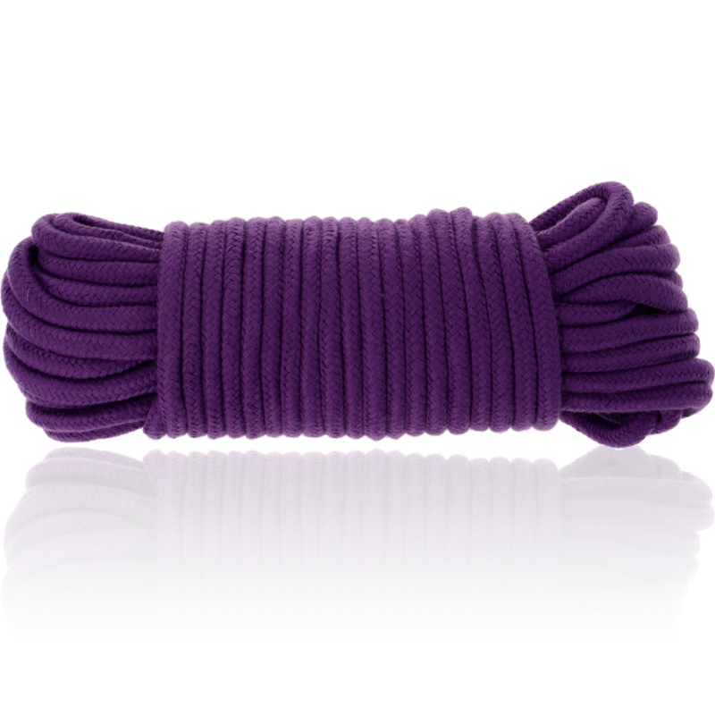 DARKNESS – Corde de bondage en coton, 20 m, lilas