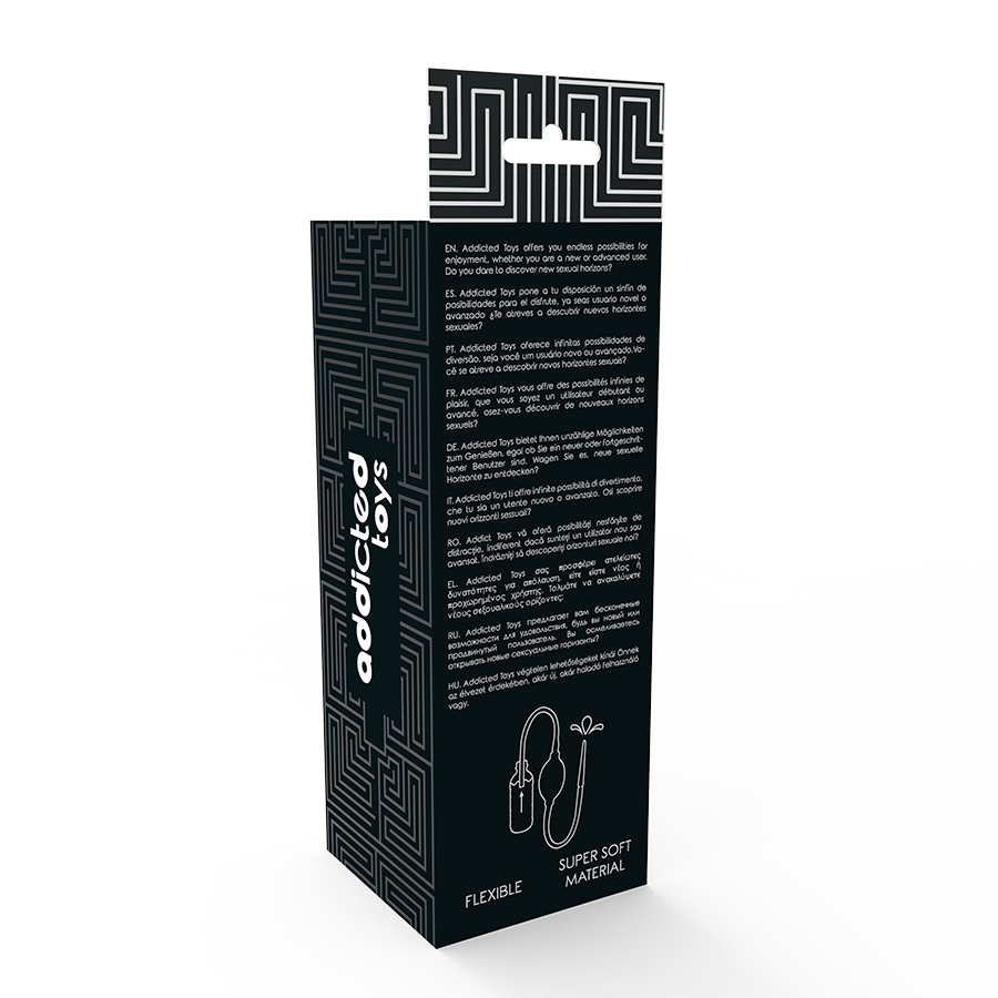 ADDICTED TOYS – Schwarzes Enema-Set