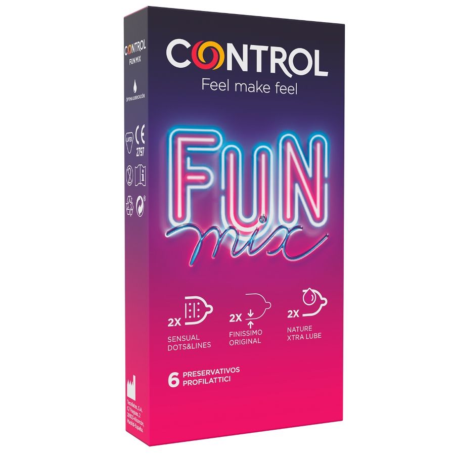 CONTROL Feel Fun Mix – 6 uds