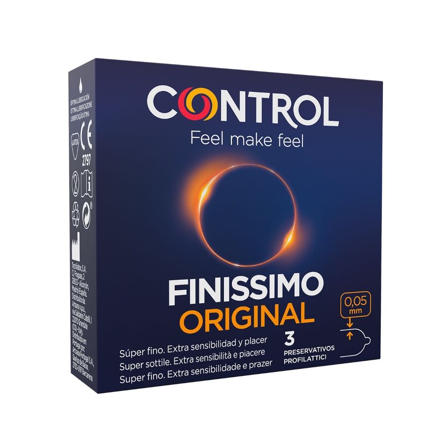 CONTROL Finissimo – Kondome, 3 Stück