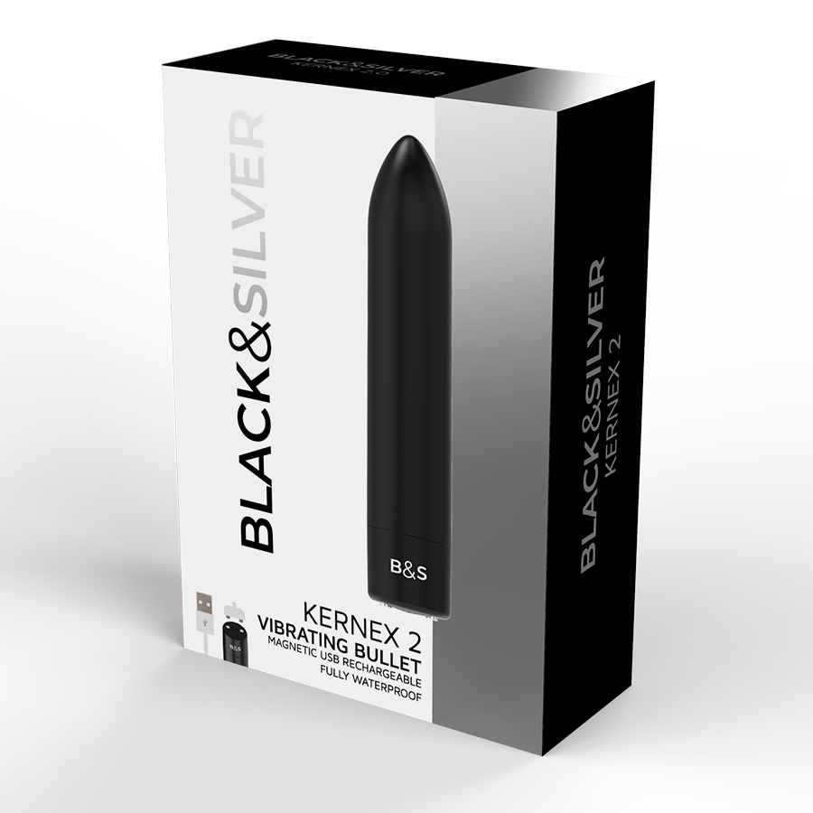 BLACK&SILVER – Balle magnétique vibrante 2