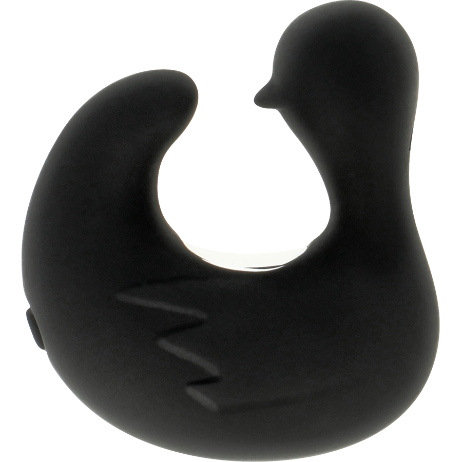 BLACK&SILVER – Dé à dés à canard rechargeable en silicone stimulant duckymania