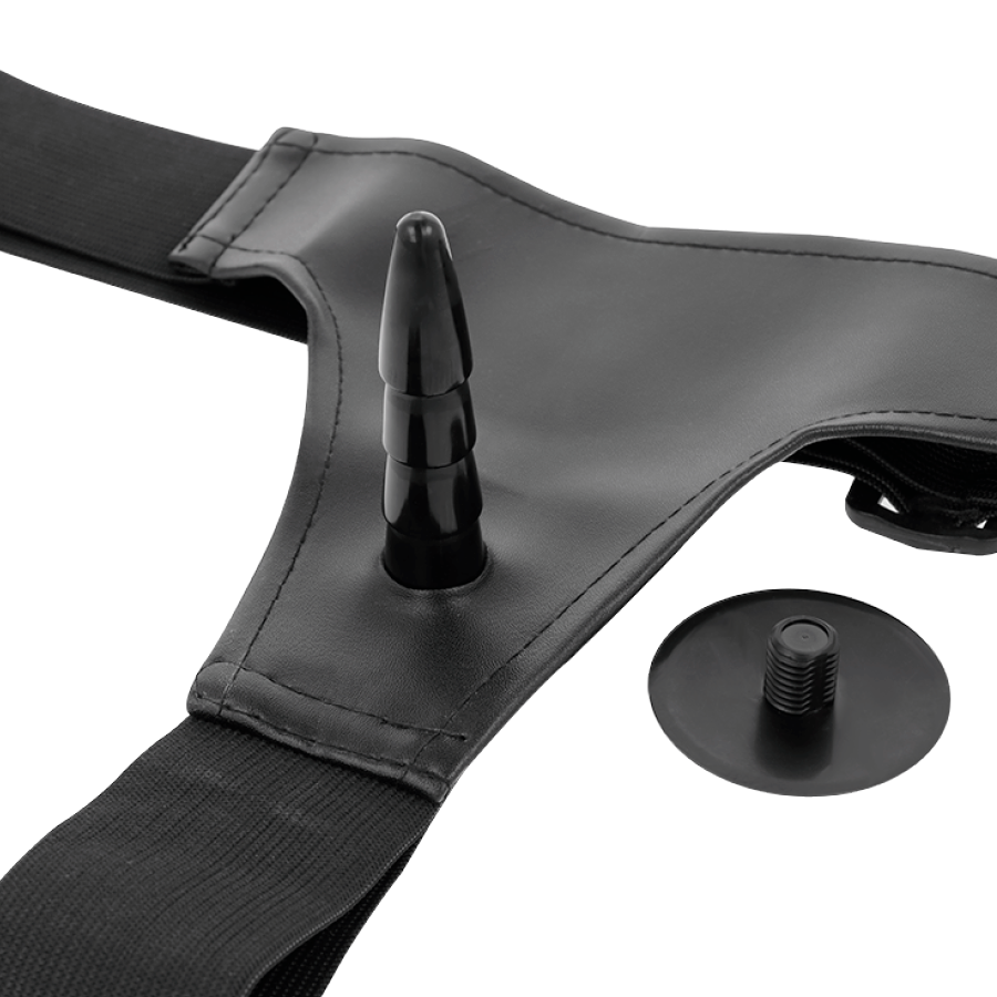 HARNESS ATTRACTION Vincent – Harness mit Kaninchenvibrator, 15 x 4 cm