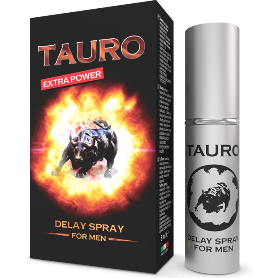 TAURO Extra Power – Verzögerungsspray für Männer, 5 ml