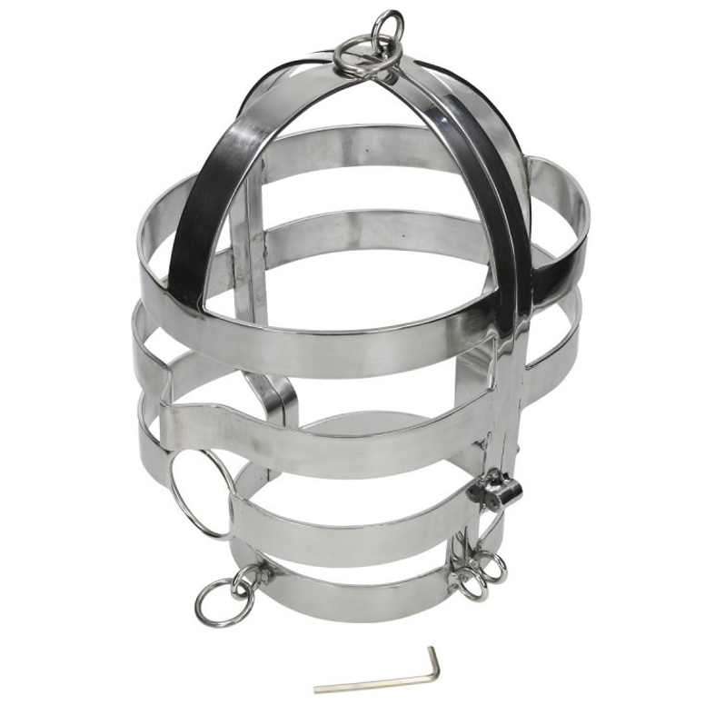 METAL HARD – Maske mit Stahlhalskette