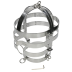 METAL HARD – Maske mit Stahlhalskette