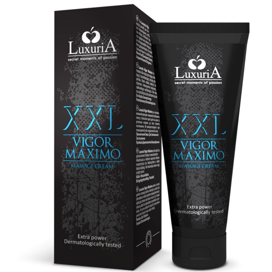 INTIMATELINE LUXURIA Vigor Maximo XXL – Massagecreme für den Penis, 75 ml