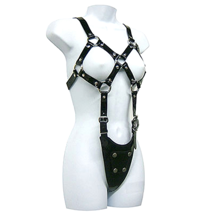 LEATHER BODY – Ledergeschirr für Damen, S–XL