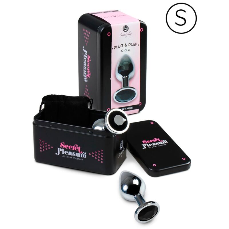 SECRETPLAY – Anal plug black S