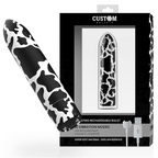CUSTOM BULLETS – Aufladbarer Bullet-Vibrator Cow, 10 Intensitäten