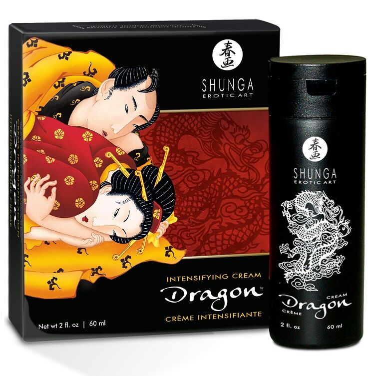 SHUNGA Dragon – Potenzcreme für ihn, 60 ml