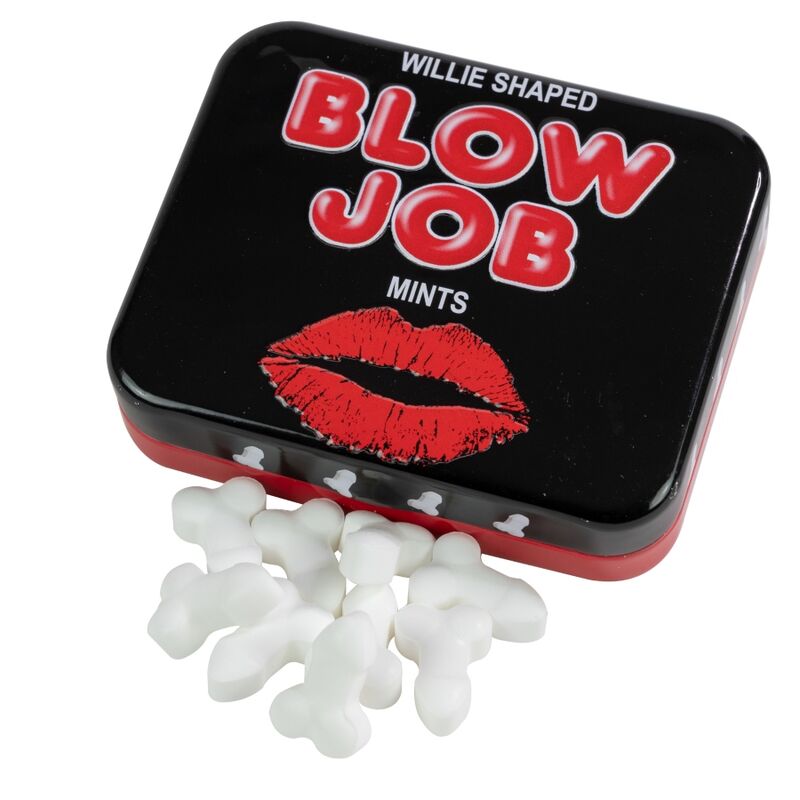 Spencer & Fleetwood – Zuckerfreie Minz-Bonbons im Blowjob-Design, 48 Stück
