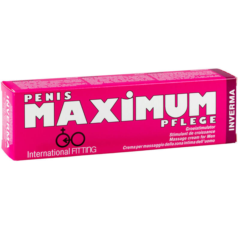 INVERMA Penis Maximum – Pflegecreme für Männer, 45 ml