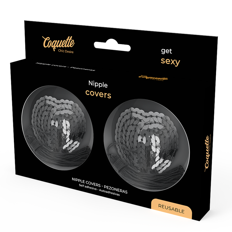 COQUETTE CHIC DESIRE – Nipple covers black