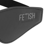 FETISH SUBMISSIVE Vegane Ledermaske – mit elastischem Riemen